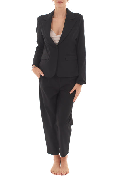 Giacca slim monopetto Metoo - Nero