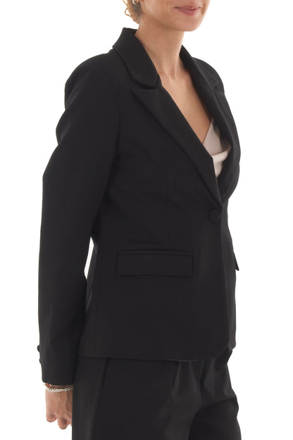 Giacca slim monopetto Metoo - Nero