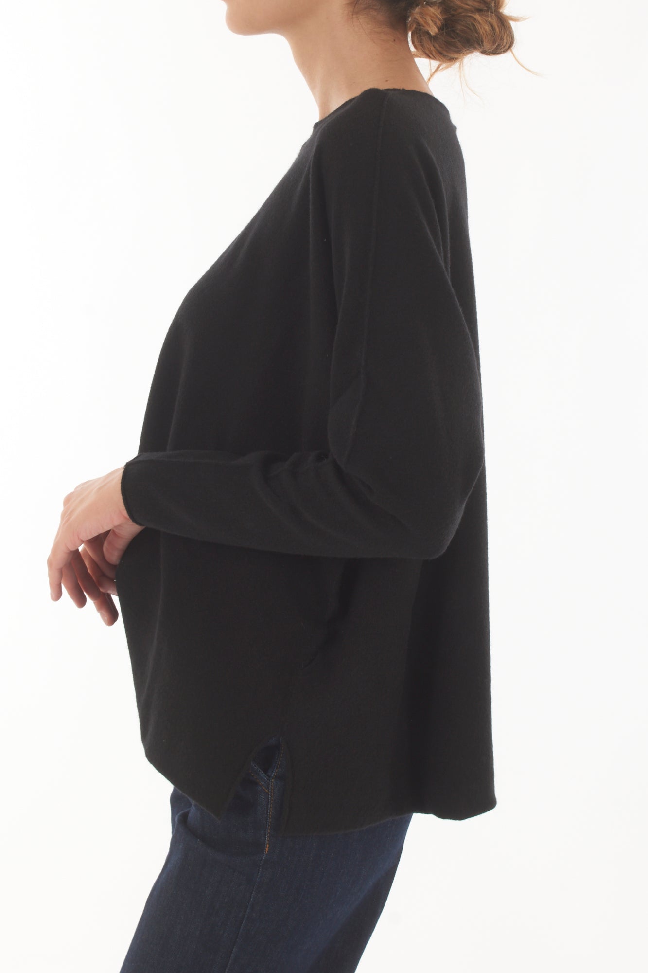 Maglione a scatoletta Metoo - Nero