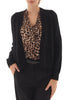 cardigan aperto metoo nero 9047 43663819