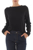 maglione con spacchetti metoo nero 9140 47810274