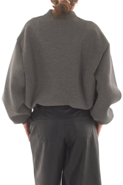 Bomber Susy mix - Grigio