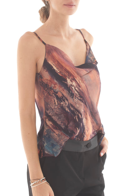 Canottiera fantasia Susy mix - Unica