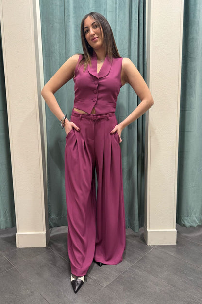 IMPERIAL Gilet smokink Imperial Magenta Magenta