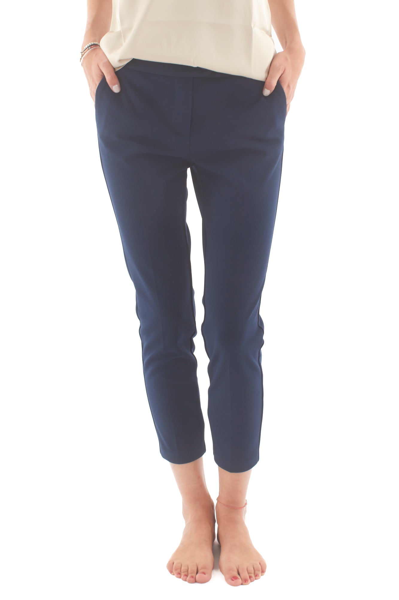 IMPERIAL Pantalone a sigaretta Imperial Blu