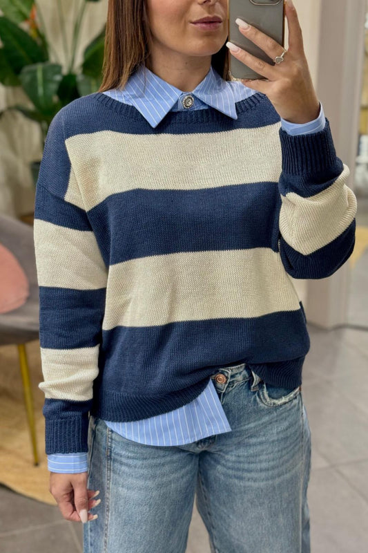 SUSY MIX Maglioncino Susy mix Blu Blu