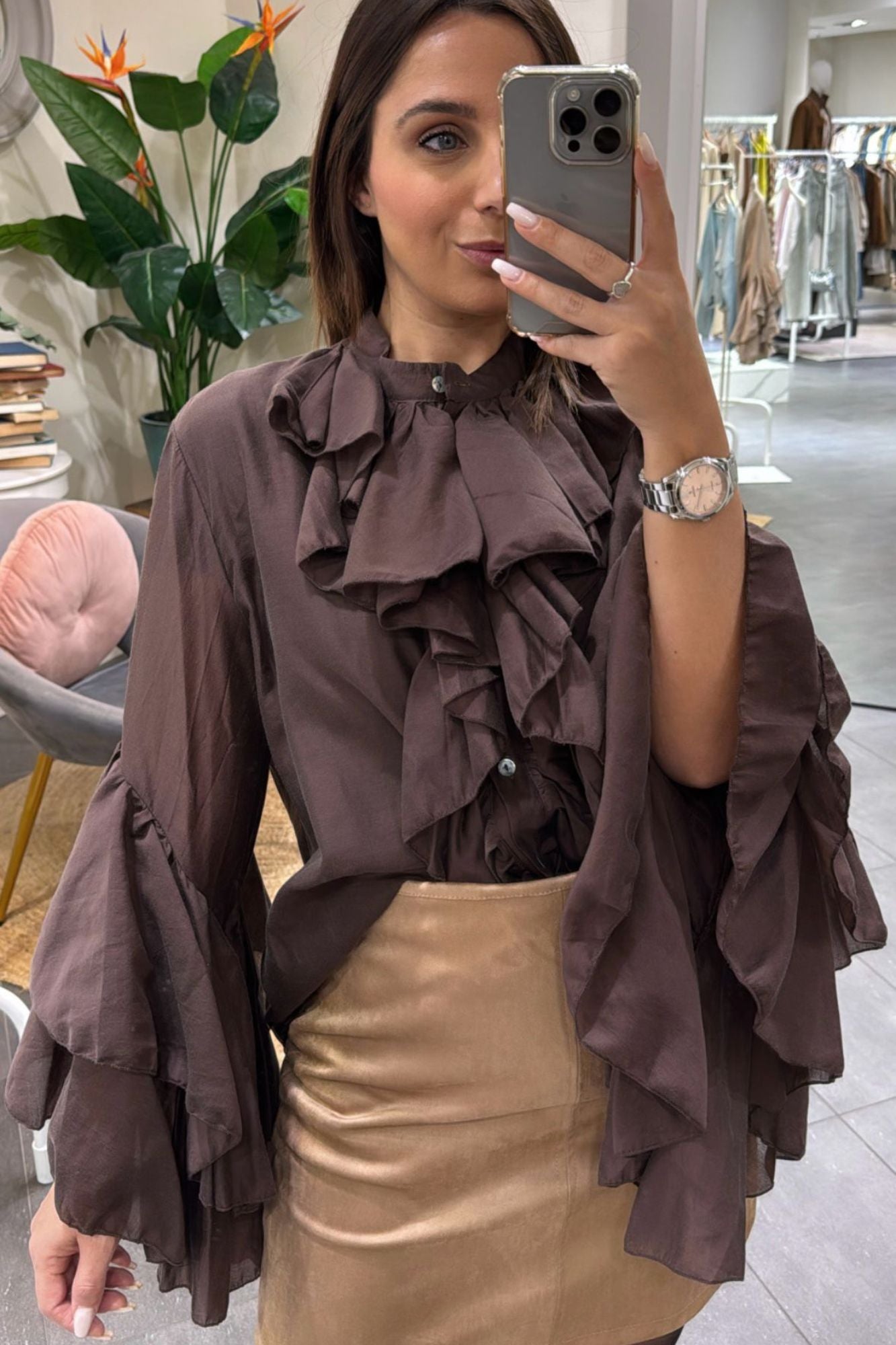 SUSY MIX Camicia con rouge Susy mix Moro Moro