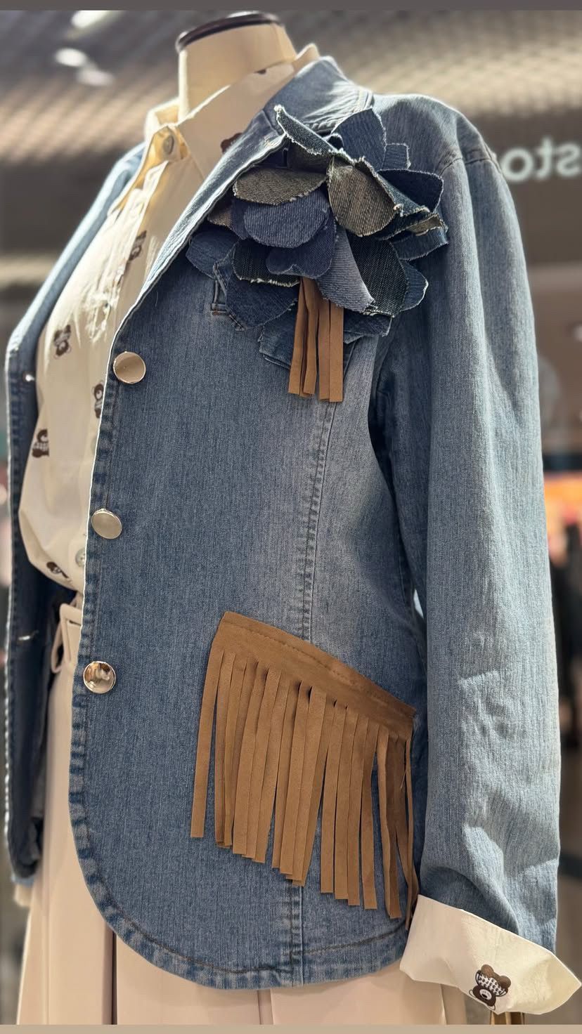 SUSY MIX Giacca di jeans Susy mix - Denim Beige