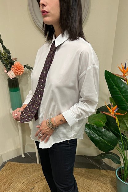 Camicia con cravatta vintage Dixie