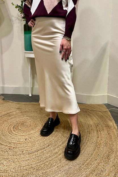 Gonna in satin lunga Dixie