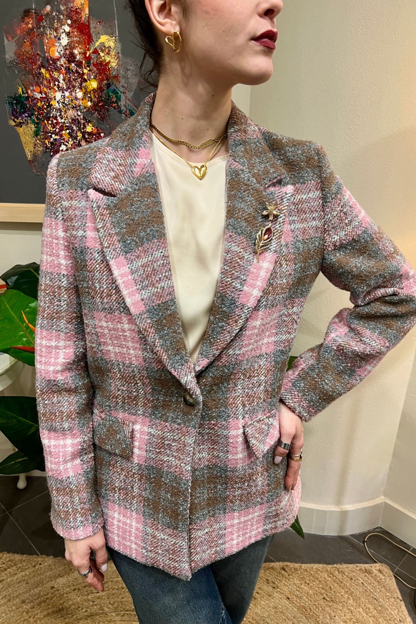 DIXIE Giacca avvitata Dixie Rosa