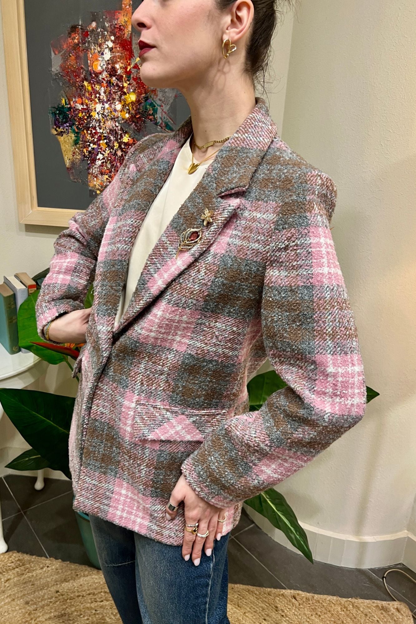 DIXIE Giacca avvitata Dixie Rosa