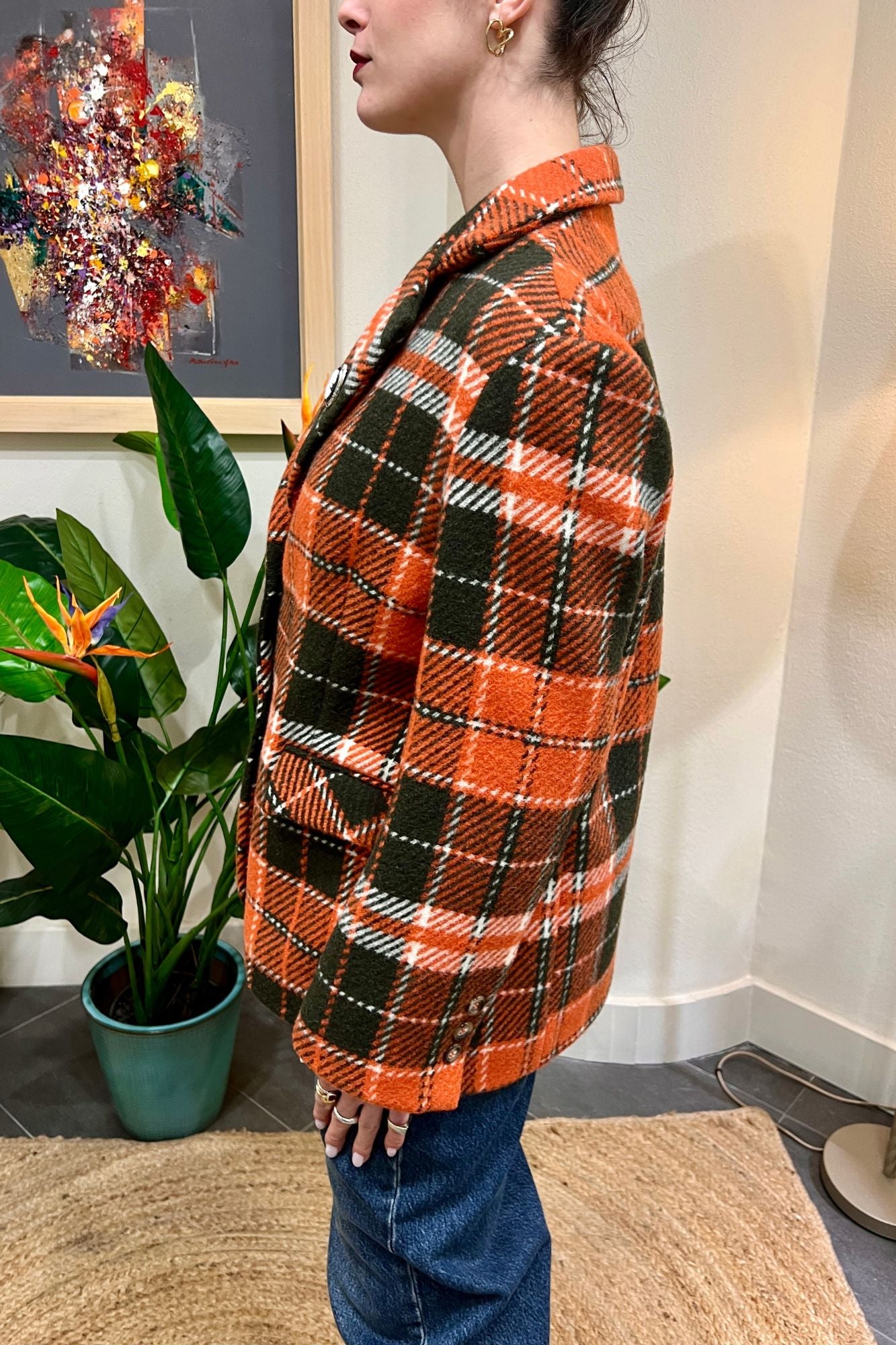 DIXIE Giacca over Dixie Arancio