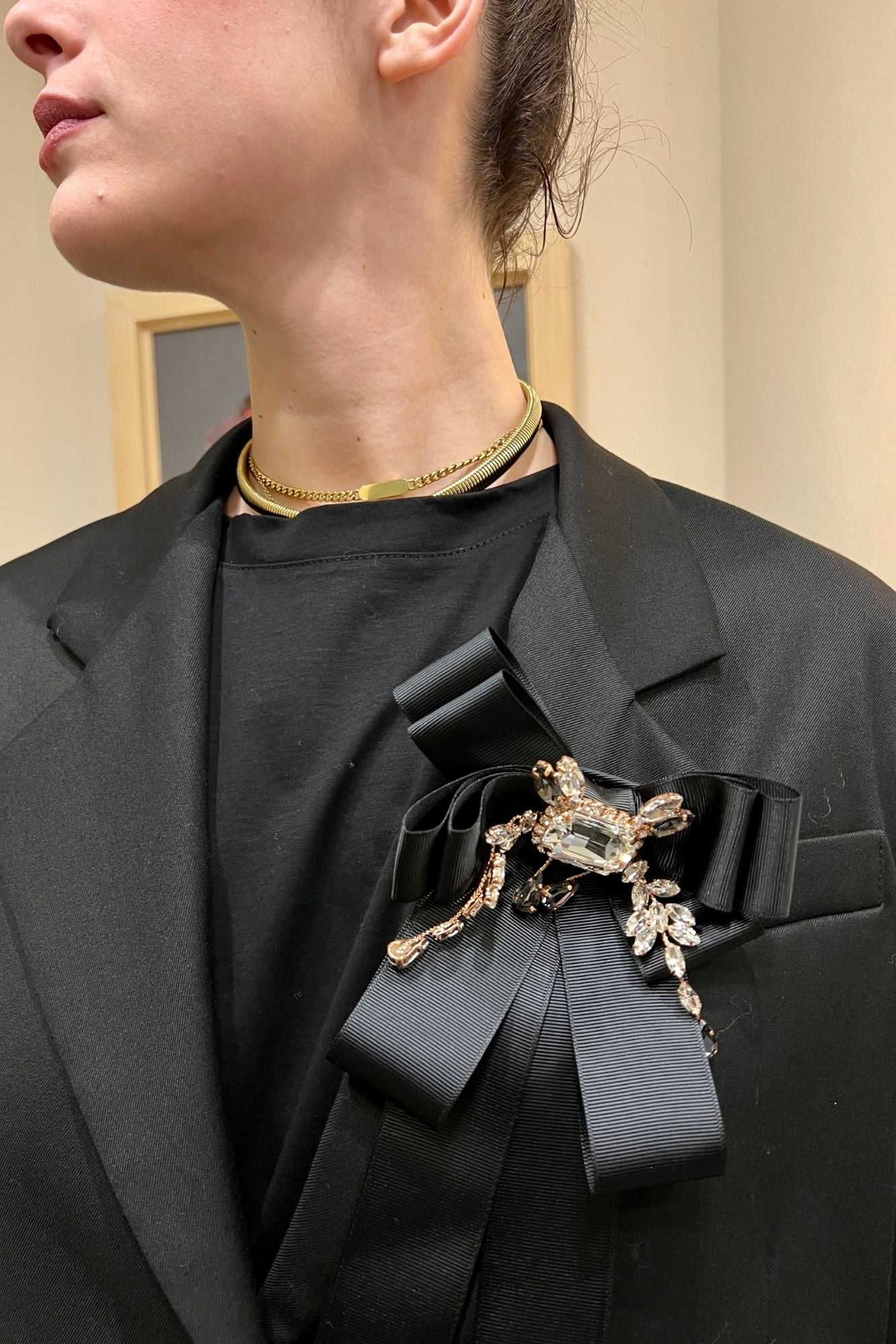 DIXIE Giacca con fodera a righe Dixie Nero