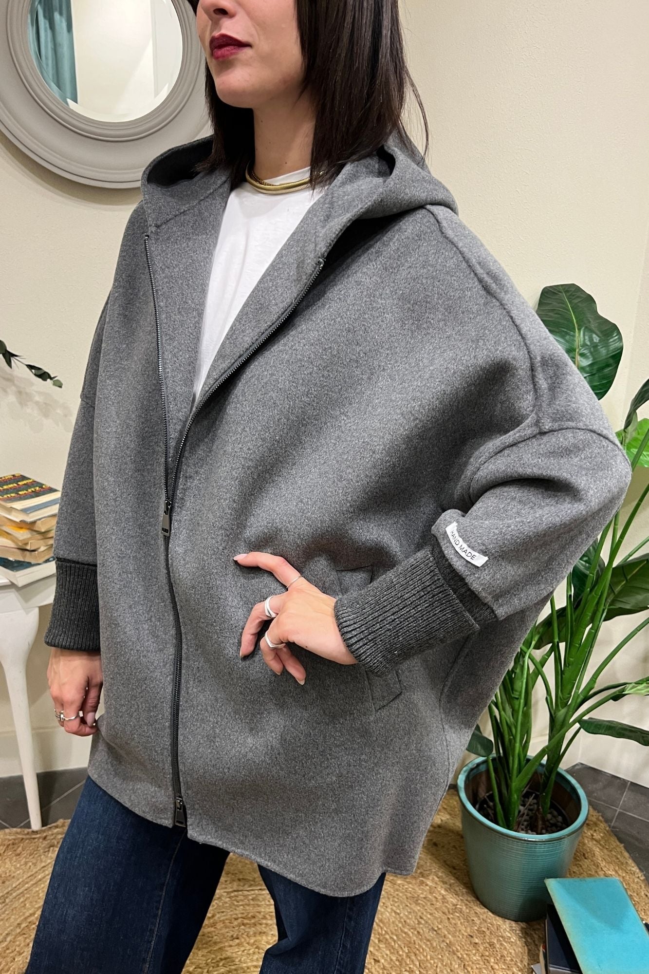 Giaccone con cappuccio Dixie