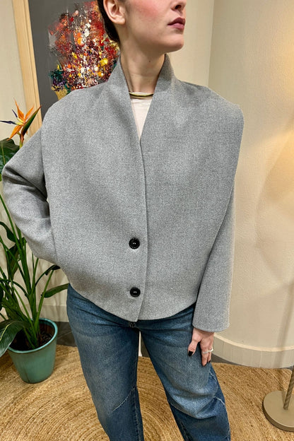 DIXIE Giacca con soffietto Dixie Grigio