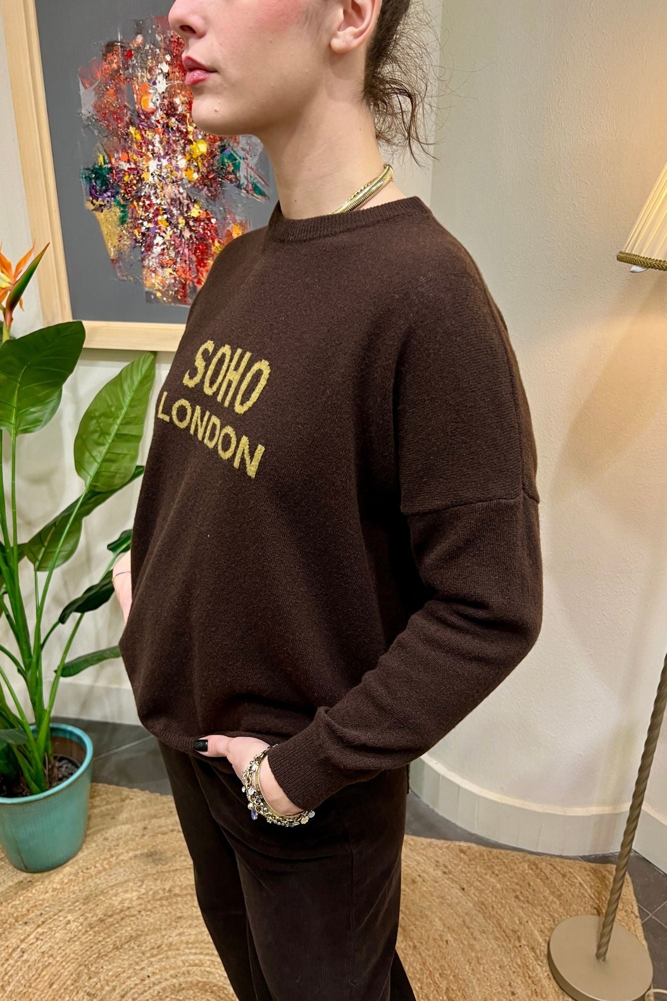 DIXIE Maglione so ho Dixie Moro