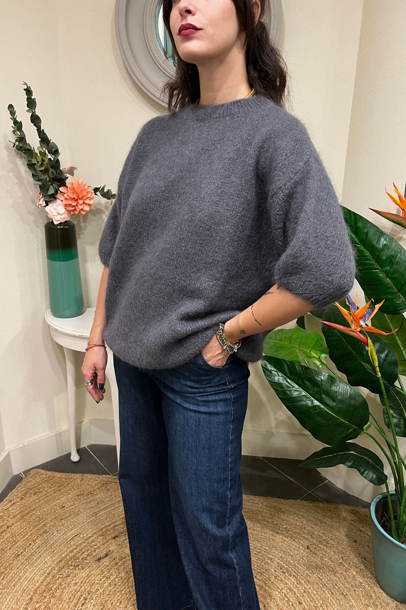 DIXIE Maglione mohair Dixie Antacitre