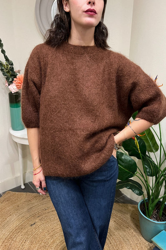 DIXIE Maglione mohair Dixie Caffe'