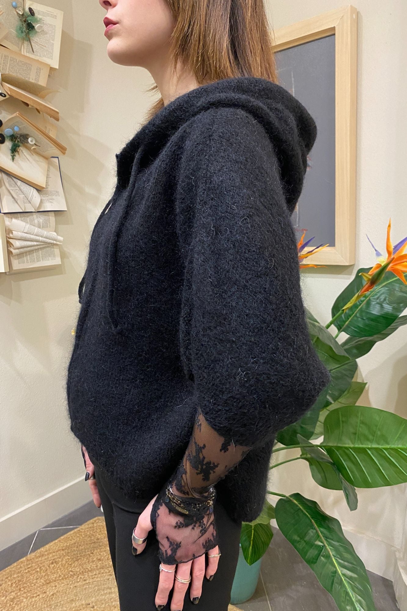 DIXIE Maglione misto mohair Dixie Nero