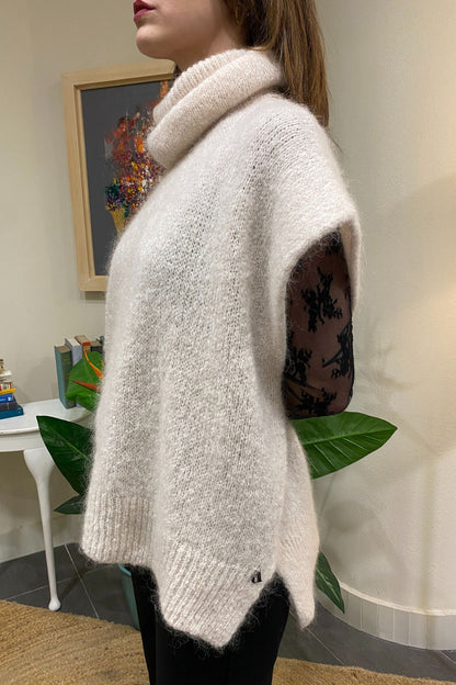 DIXIE Maglione misto mohair Dixie Burro