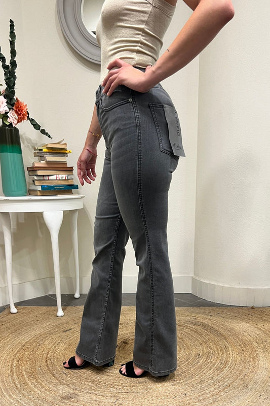 DIXIE Jeans scampanato Dixie Grigio