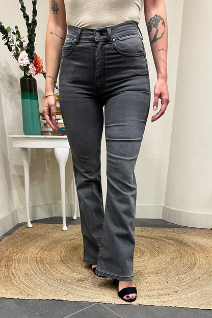 DIXIE Jeans scampanato Dixie Grigio