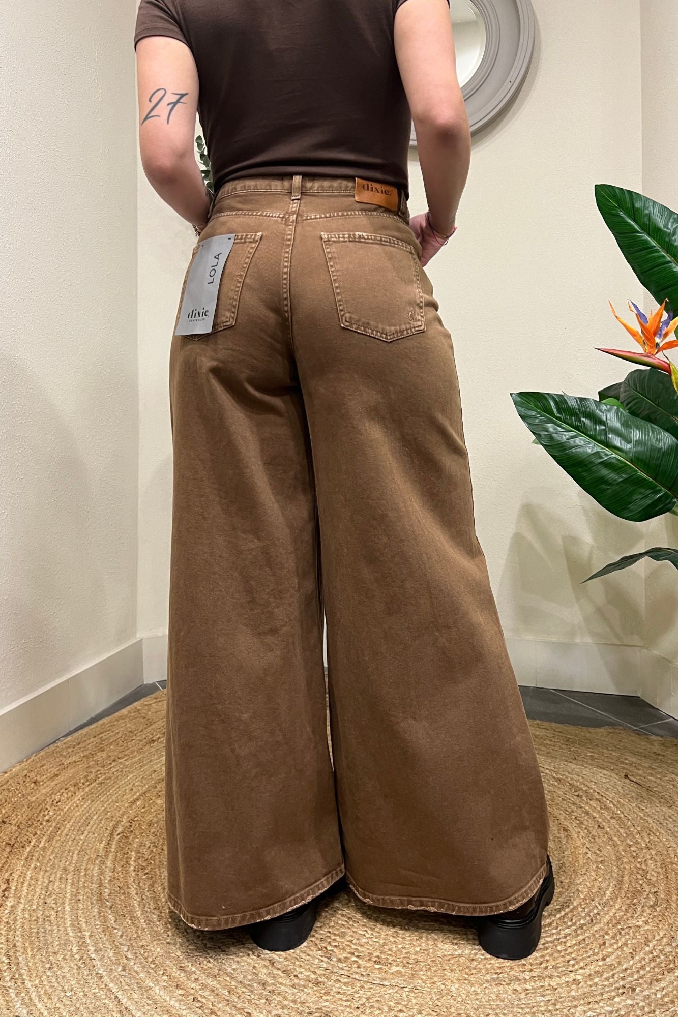 DIXIE jeans palazzo Dixie Moro