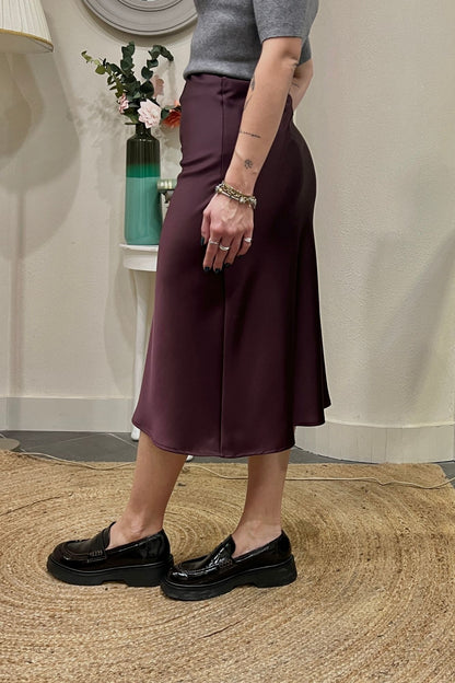 Gonna 3/4 in satin Imperial