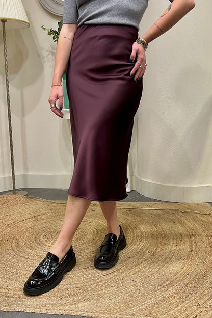 Gonna 3/4 in satin Imperial