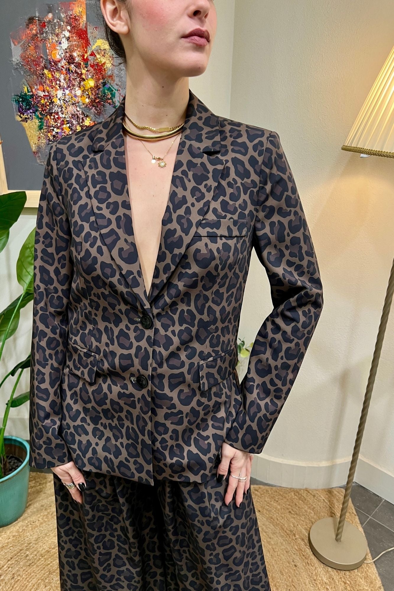 IMPERIAL Giacca maculata Imperial Fango