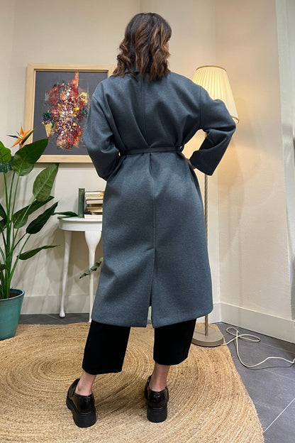 IMPERIAL Cappotto doppio petto Imperil Antracite