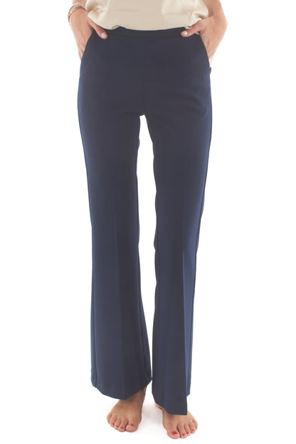IMPERIAL Pantalone palazzo Imperila Blu Blu