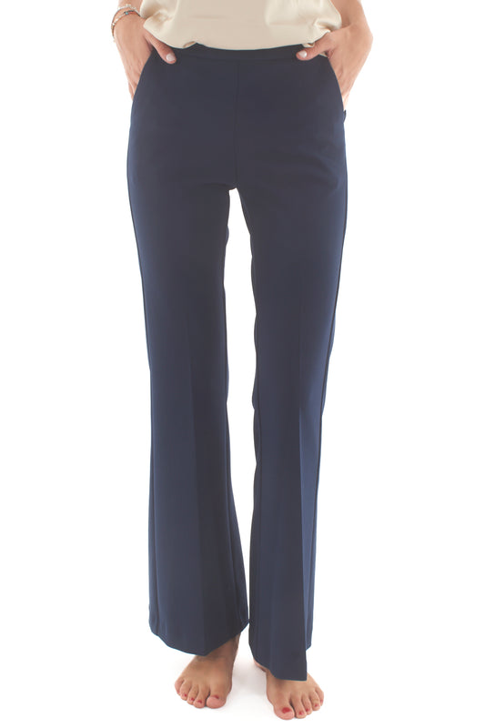 IMPERIAL Pantalone palazzo Imperila Blu Blu