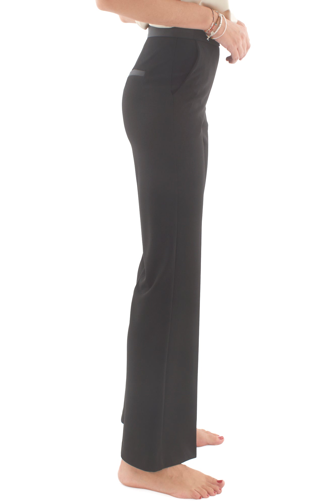 IMPERIAL Pantalone palazzo Imperial Nero Nero