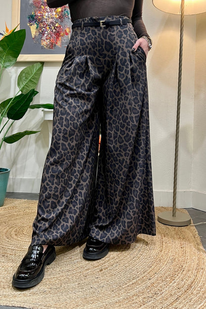 IMPERIAL Pantalone maculato Imperila Fango