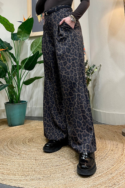 IMPERIAL Pantalone maculato Imperila Fango