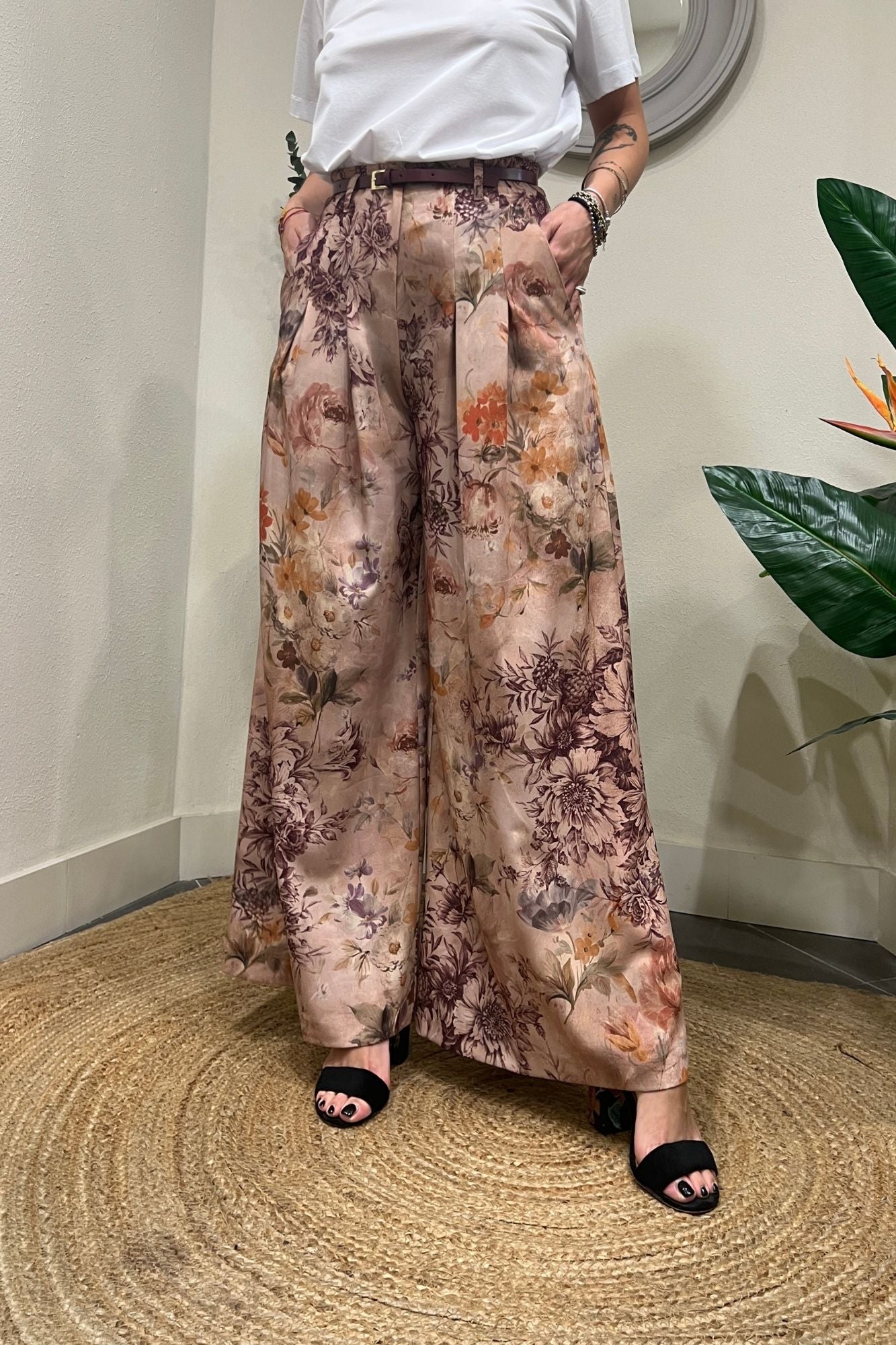 Pantalone palazzo fantasia Imperial