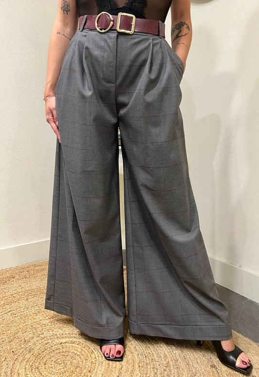 IMPERIAL Pantalone palazzo Imperial Grigio Grigio
