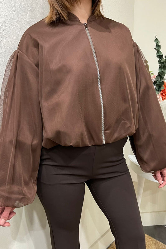 Bomber con manica a trapezio Imperial