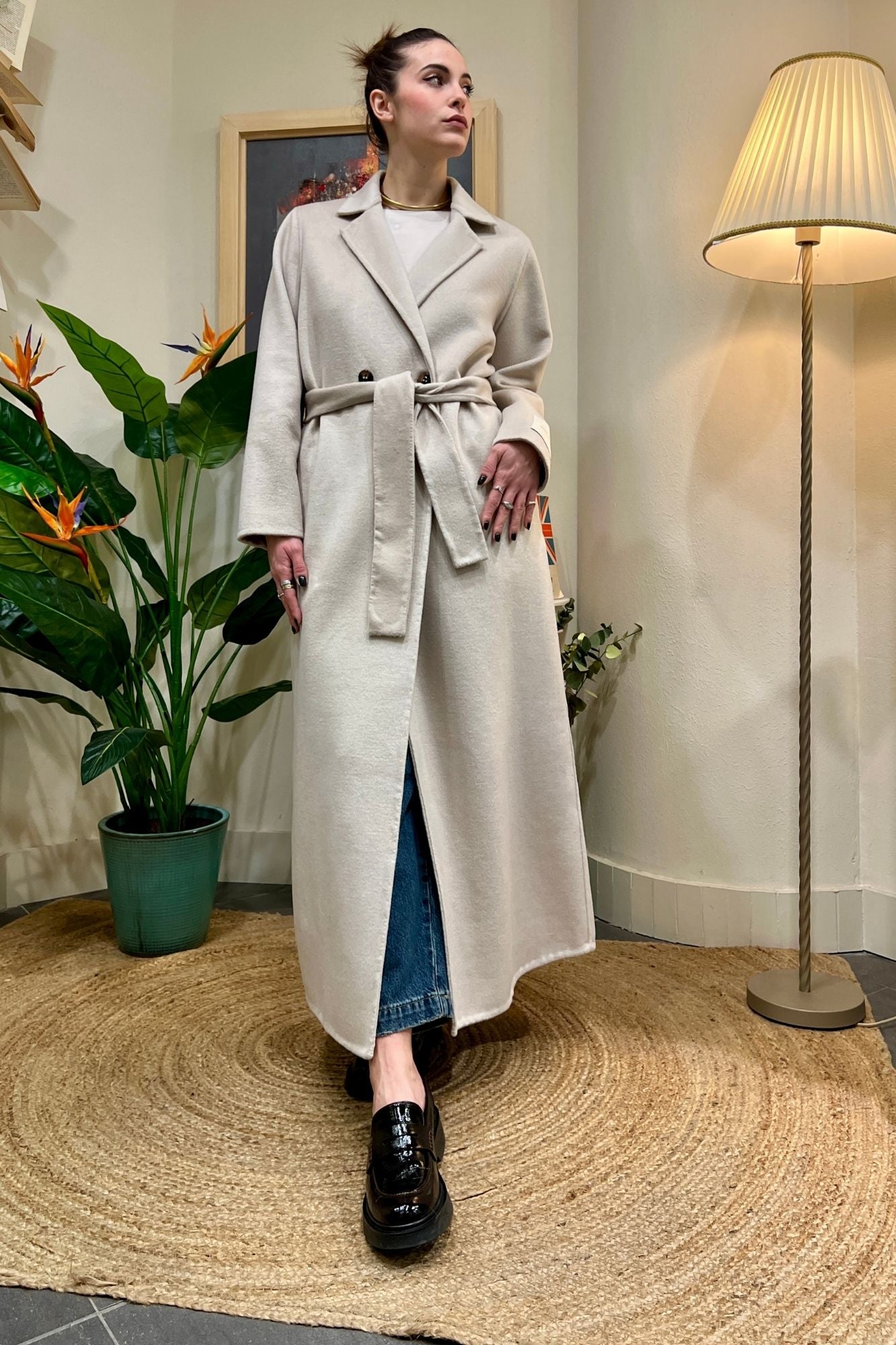 LE STREGHE Cappotto hande made Le streghe Lana