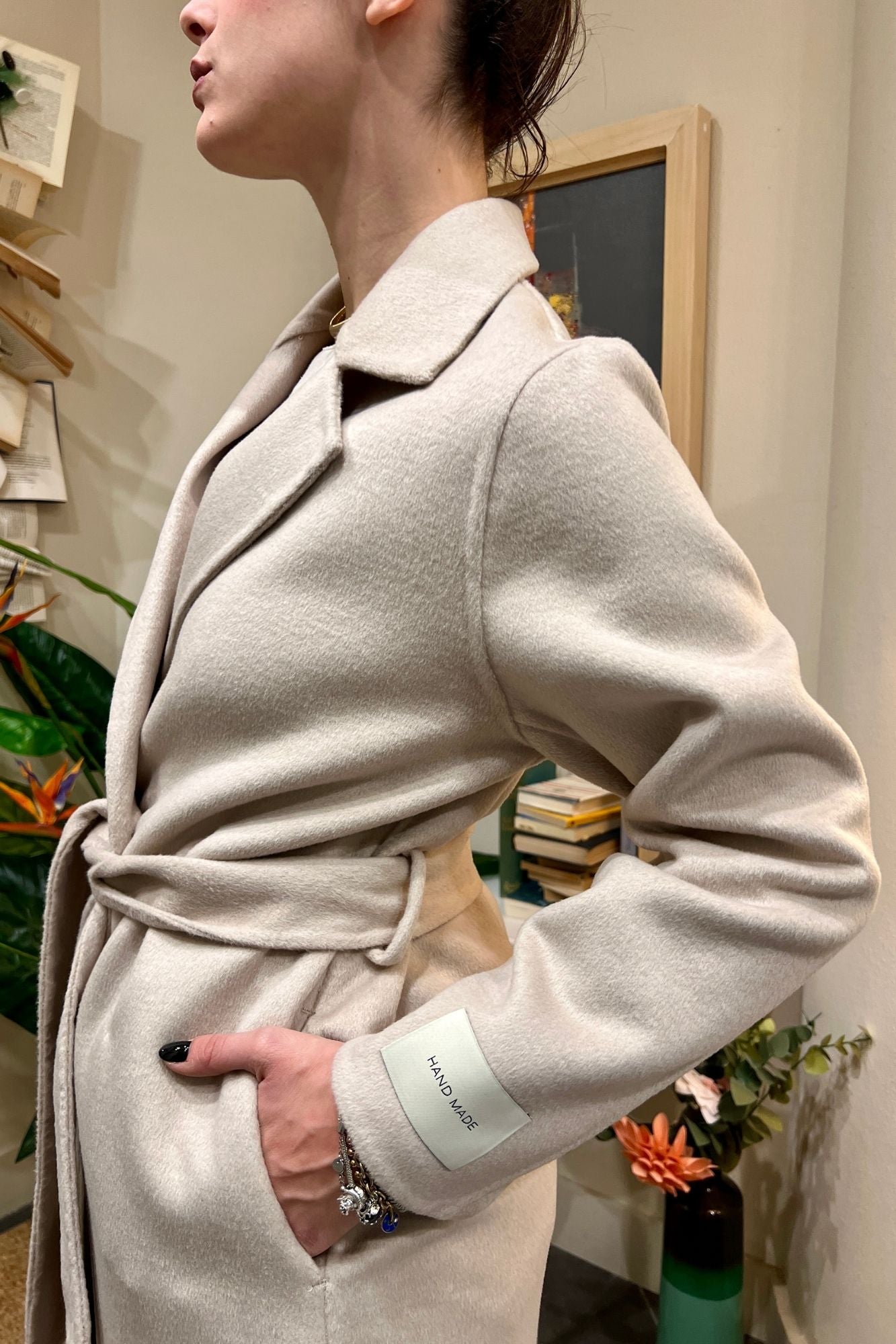 LE STREGHE Cappotto hande made Le streghe Lana