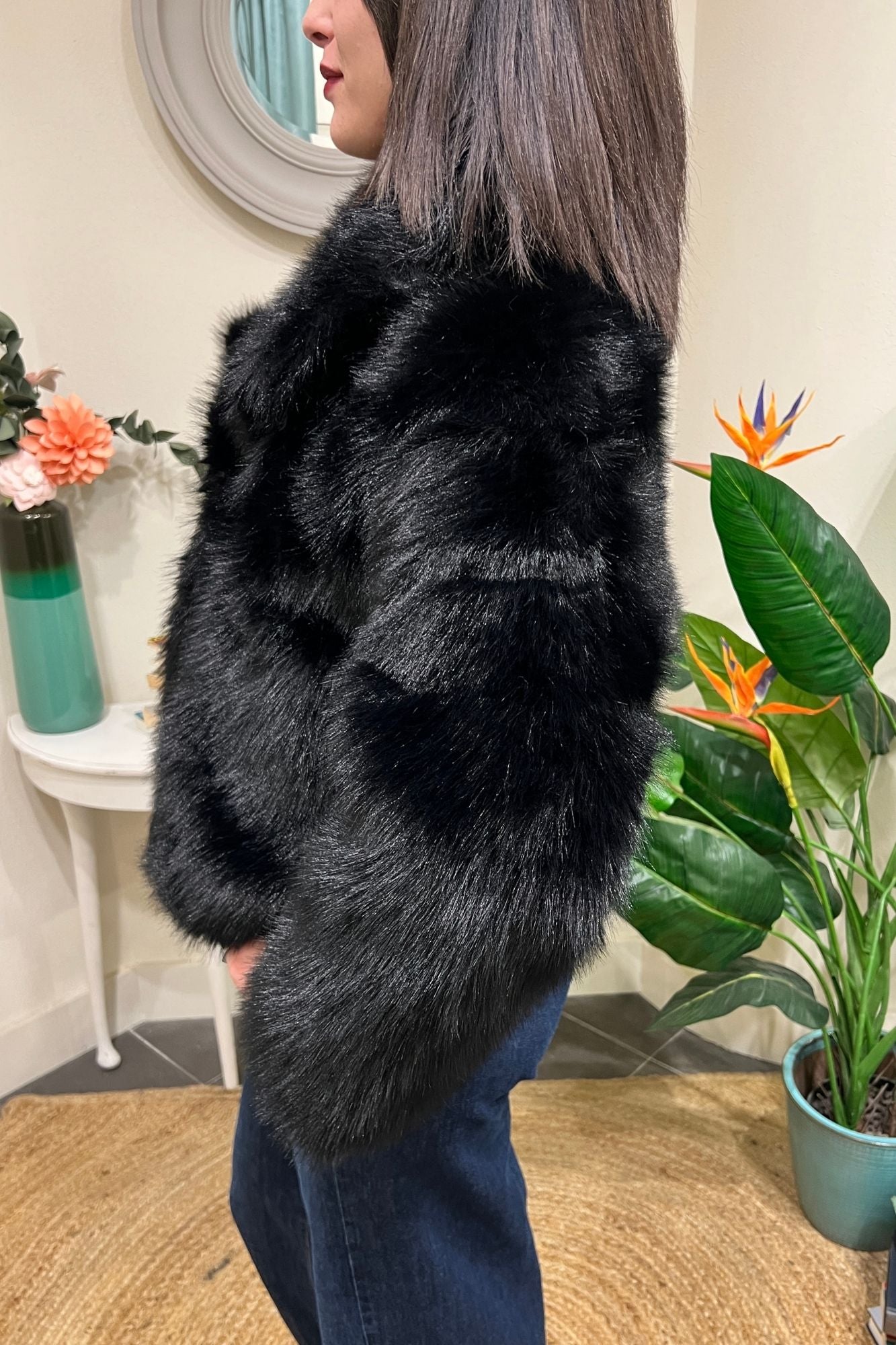 METOO Eco pelliccia Metoo Nero