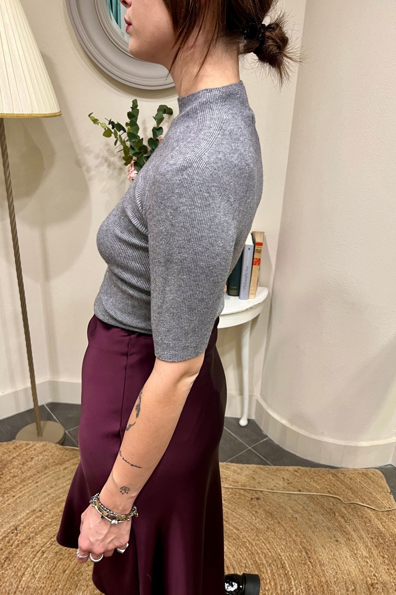 Maglia a costine Metoo