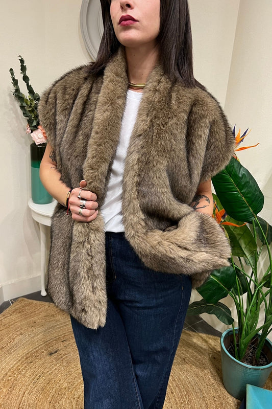 METOO Eco Gilet Metoo Sabbia