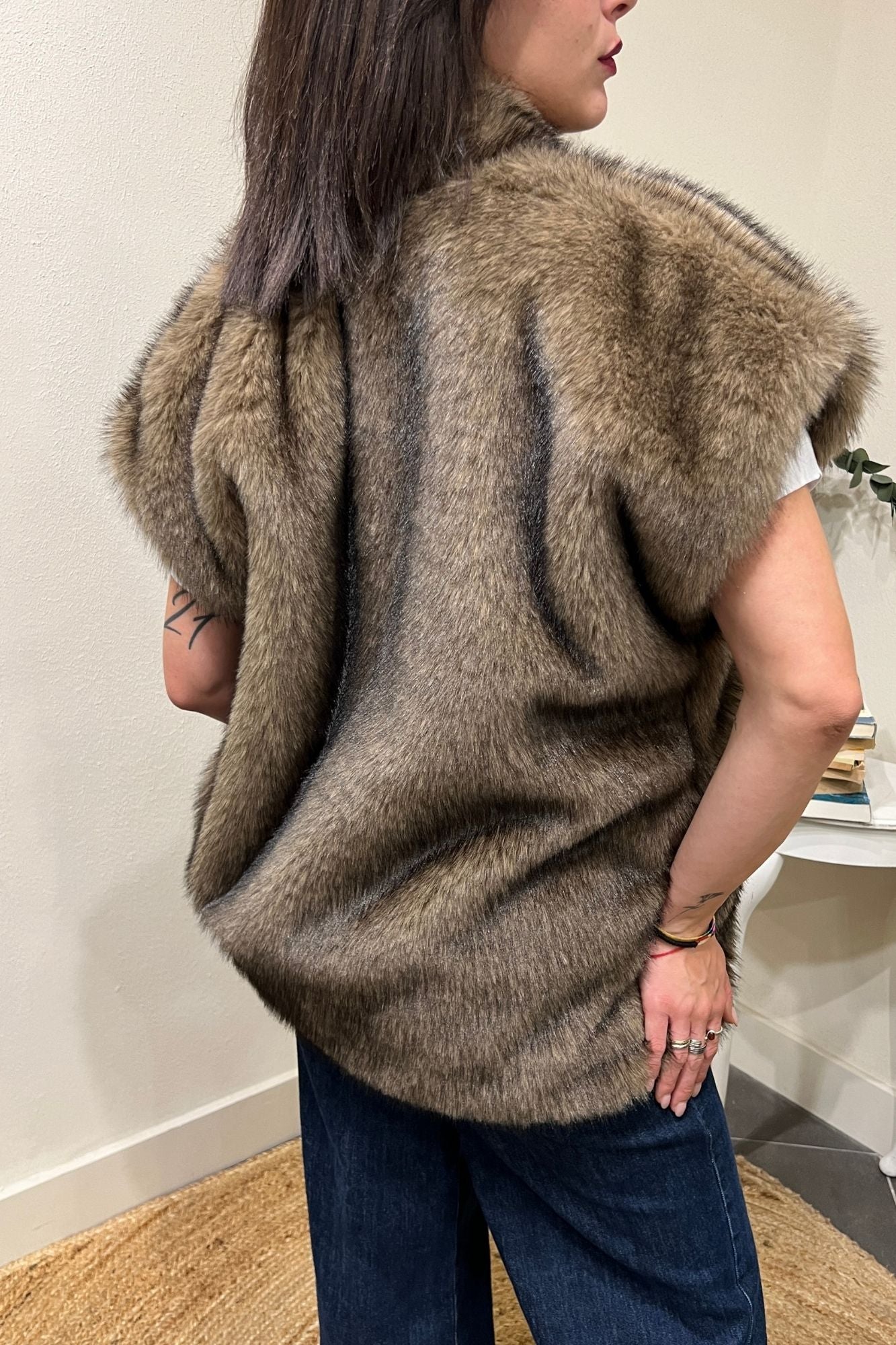 METOO Eco Gilet Metoo Sabbia