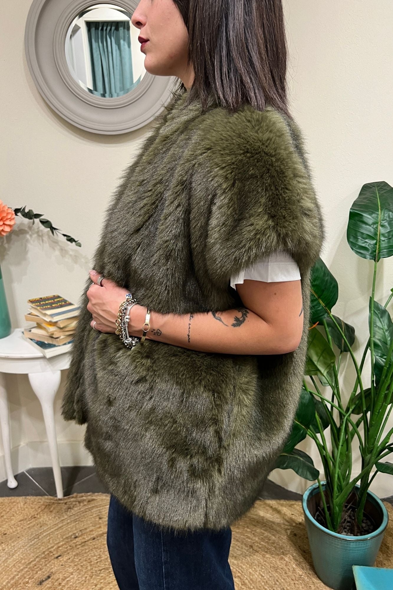 METOO Eco gilet Metoo Verde