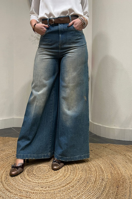 MOTEL Jeans palazzo Philia loft Unica