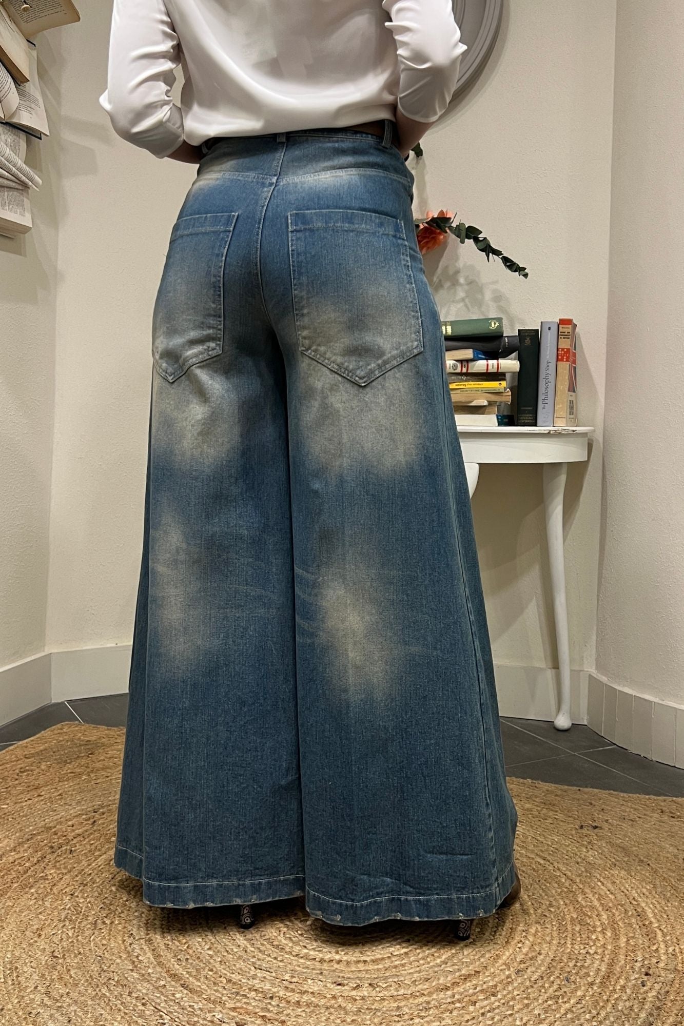 MOTEL Jeans palazzo Philia loft Unica