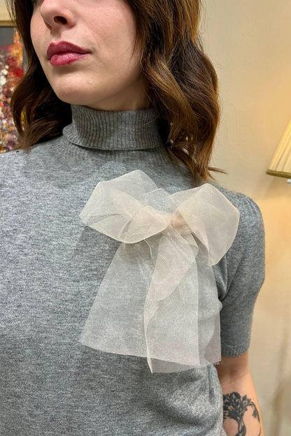 MOTEL Lupetto manica corta Motel Grigio